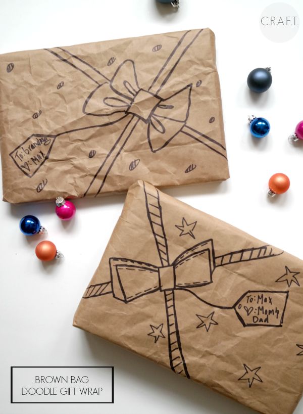 brown bag wrapping paper