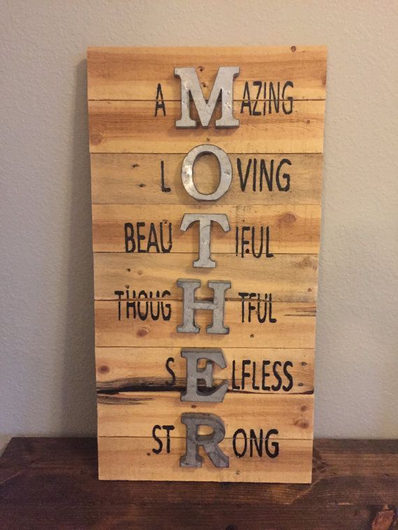 Mother S Day Gift Ideas Mother Sign Mothers Day Sign Wall Sign