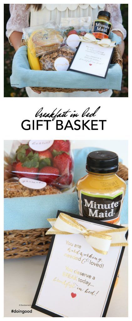 Gift Ideas| Free Printable-breakfast-in-bed-gift-basket