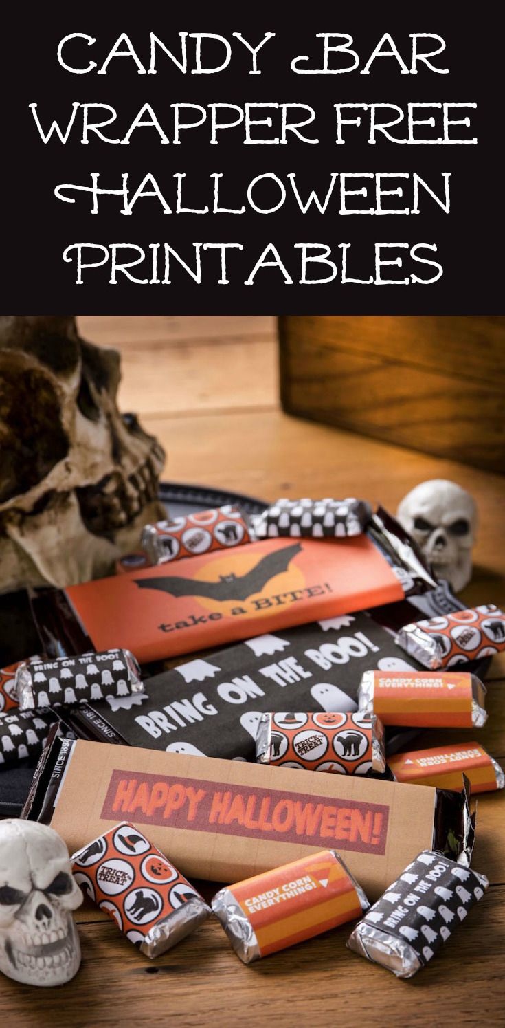 Grab these free Halloween printables for your sweet holiday treats! Get five…