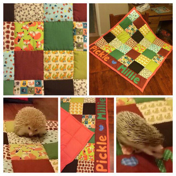 Handcrafted patchwork extra small quilt, perfect new baby gift to use as play ma...