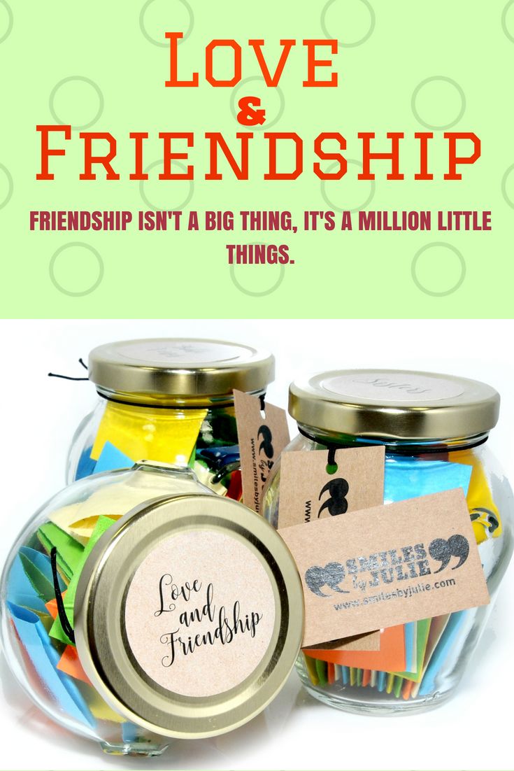 Love & Friendship in a Jar. A Month of Thoughtful & Happy Quotations in a NEW ST...